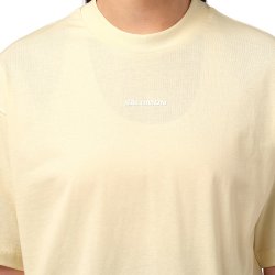 Tričko Salomon Logo SS Tee W - žlutá