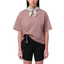 Tričko Salomon Logo SS Tee W – hnedé