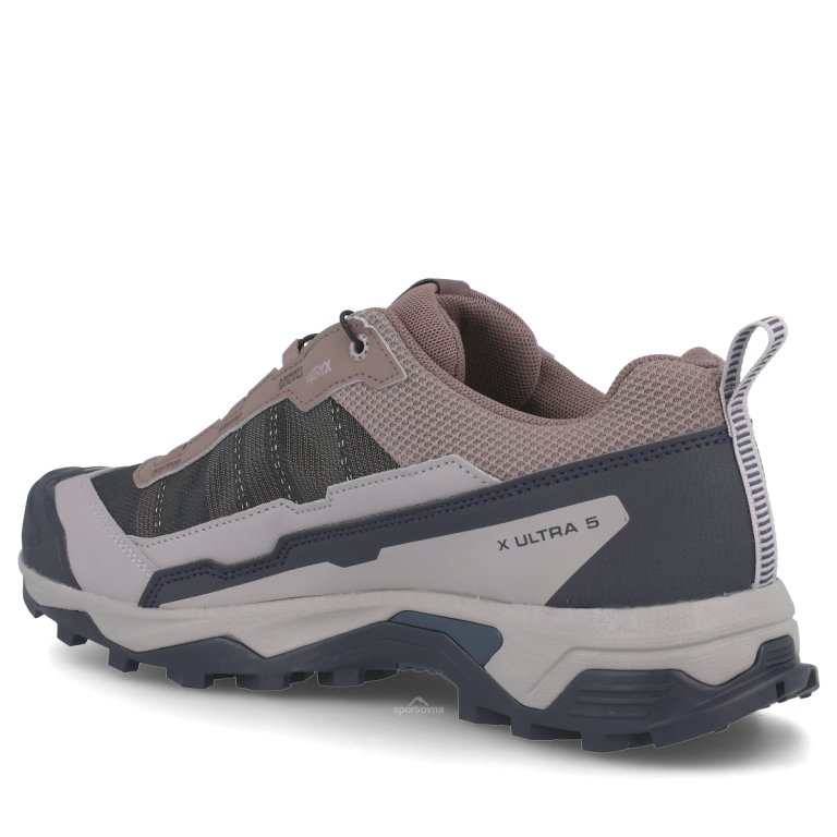 Obuv Salomon X Ultra 5 GTX M - šedá/hnědá