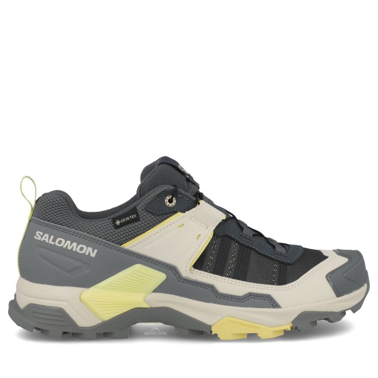 Obuv Salomon X Ultra 5 GTX W - modrá/žlutá