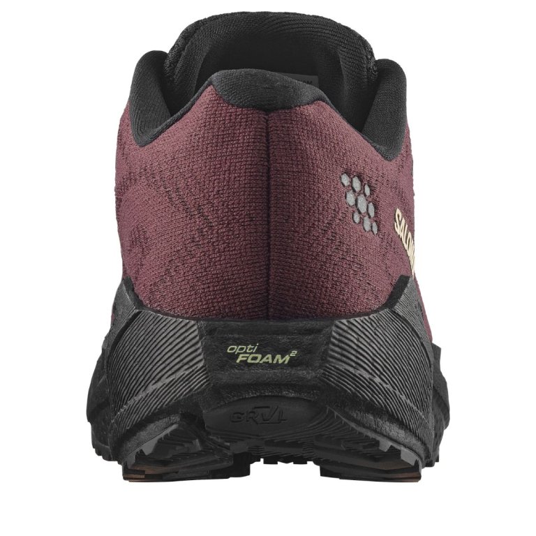 Obuv Salomon Aero Blaze 4 Grvl W - tmavě červená/černá