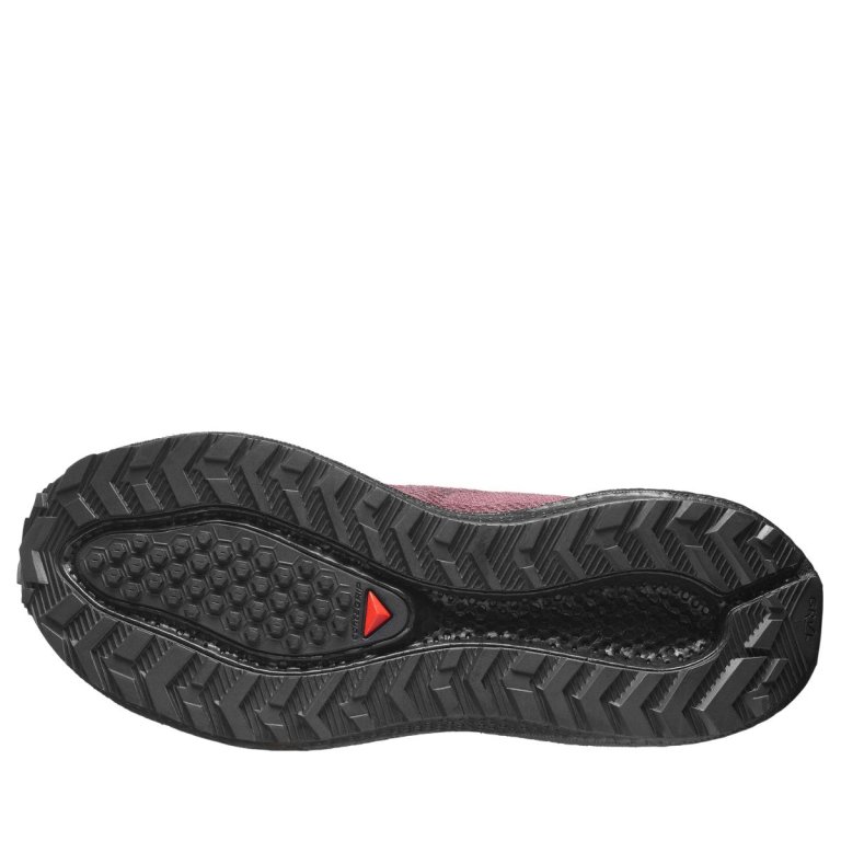Obuv Salomon Aero Blaze 4 Grvl W - tmavě červená/černá