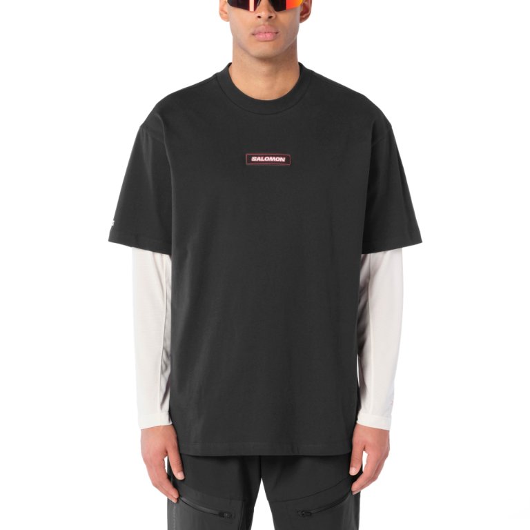 Tričko Salomon Venom Rlx SS Tee M - černá