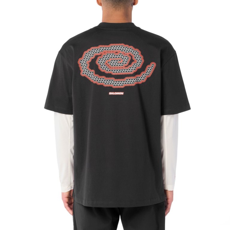 Tričko Salomon Venom Rlx SS Tee M - černá