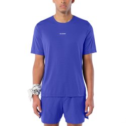 Tričko Salomon SHKout Core SS Tee M – modré