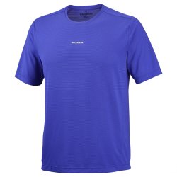 Tričko Salomon SHKout Core SS Tee M – modré