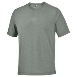 Tričko Salomon SHKout Core SS Tee M – sivé