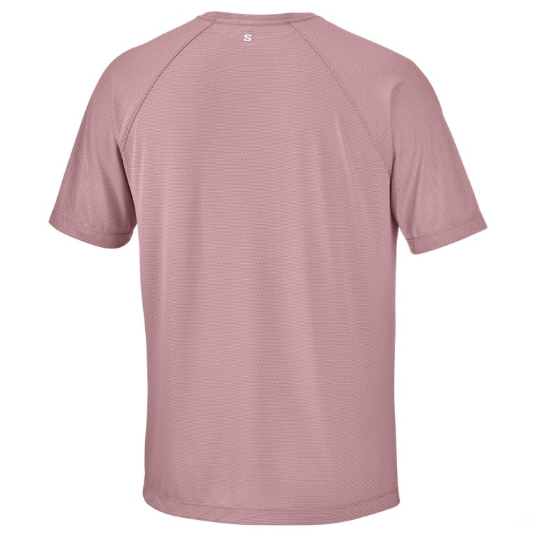 Tričko Salomon SHKout Core SS Tee M – fialové