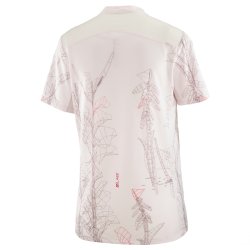 Tričko Salomon S/LAB Ultra Tee Aop W - bílá