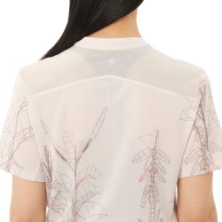 Tričko Salomon S/LAB Ultra Tee Aop W - bílá