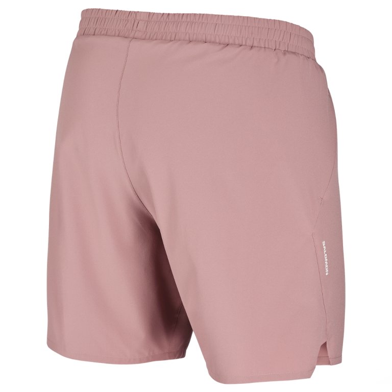 Šortky Salomon SHKout Core 2In1 Shorts 7'' M – ružová