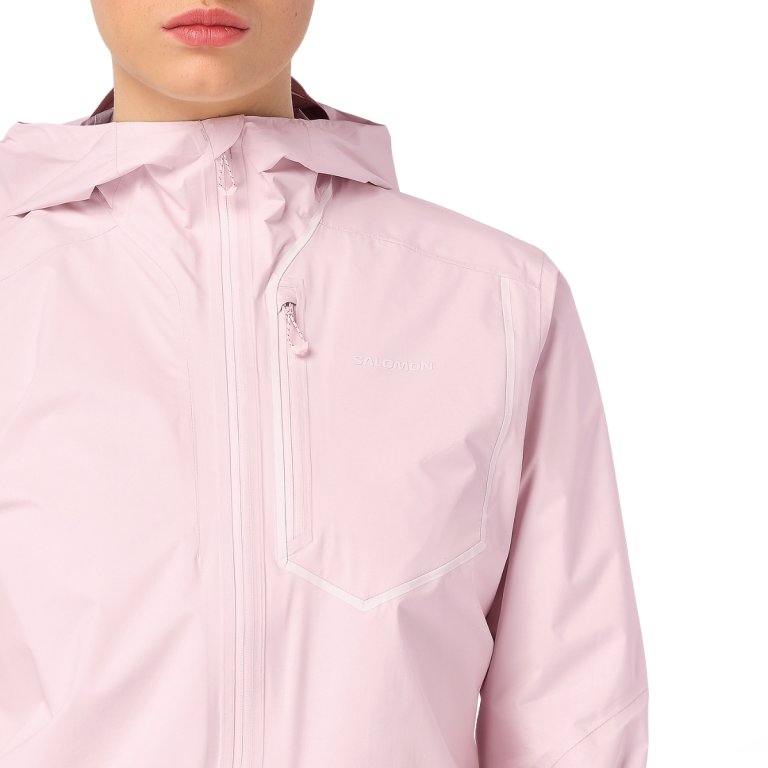 Bunda Salomon Bonatti Pro Jkt W - růžová