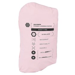 Bunda Salomon Bonatti Pro Jkt W - růžová