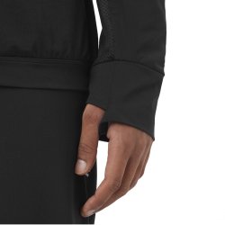 Mikina Salomon Ultra Fleece M – čierna