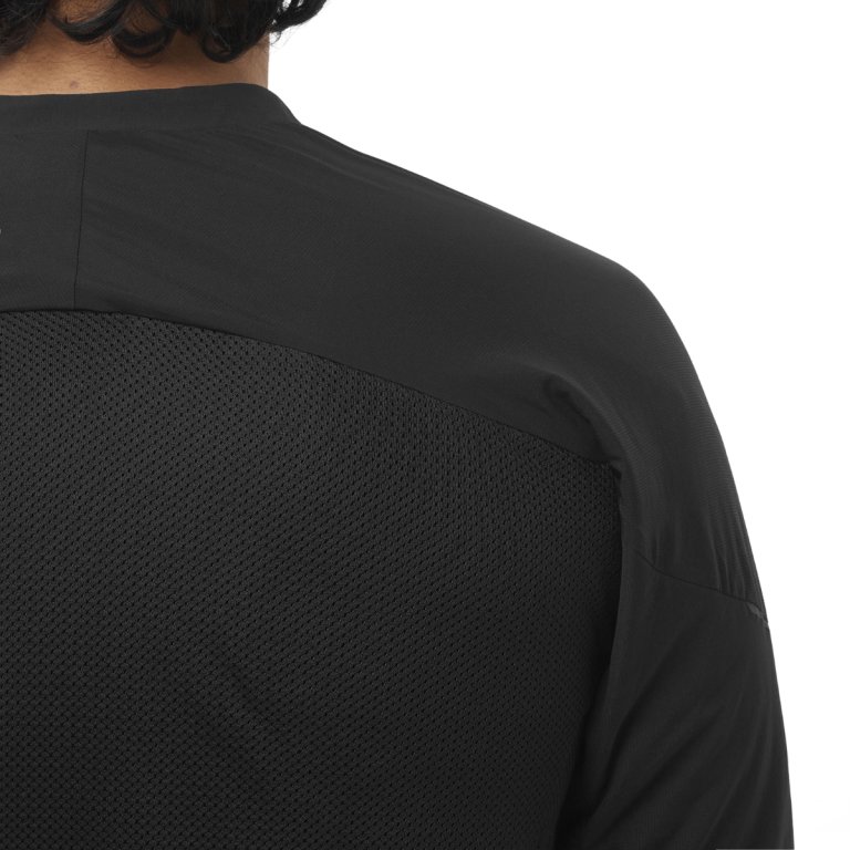 Mikina Salomon Ultra Fleece M – čierna