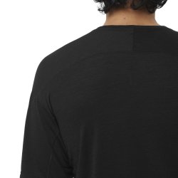 Tričko Salomon Ultra SS Tee M – čierne