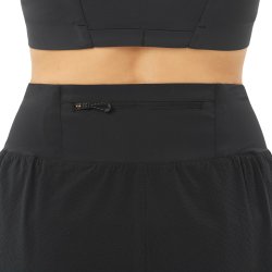 Šortky Salomon Sense Aero Stow 4" Shorts W – čierne