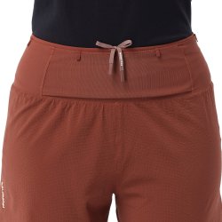 Šortky Salomon Sense Aero 2In1 Trail 4" Shorts W – hnedé