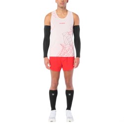 Šortky Salomon Sense Aero Split 3" Shorts M – červené
