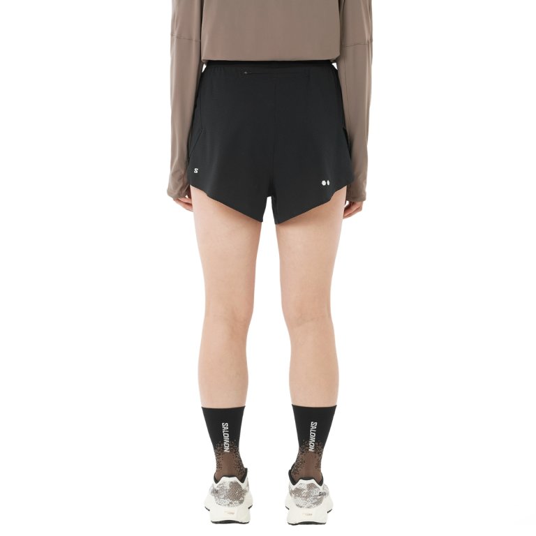 Šortky Salomon Sense Aero Split 3" Shorts W – čierne