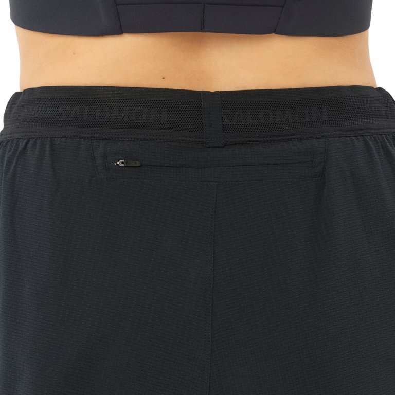 Šortky Salomon Sense Aero Split 3" Shorts W – čierne