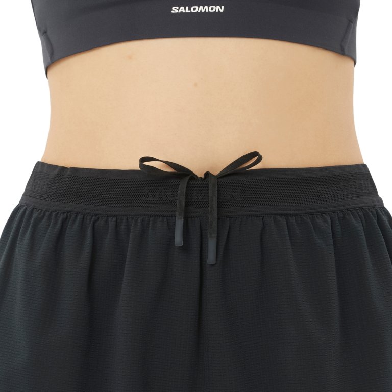 Šortky Salomon Sense Aero Split 3" Shorts W – čierne
