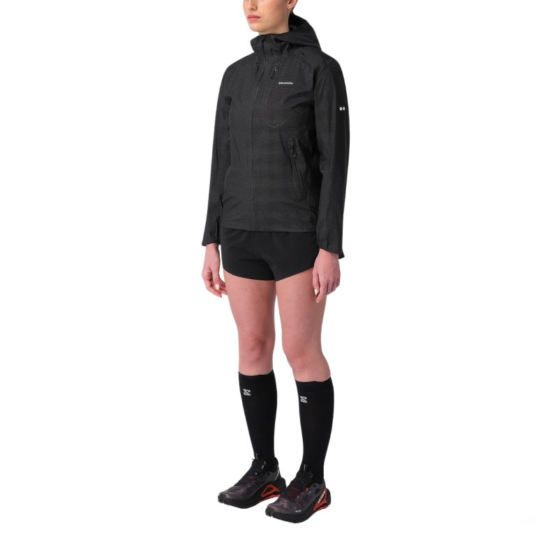 Šortky Salomon Sense Aero Split 3" Shorts W – čierne