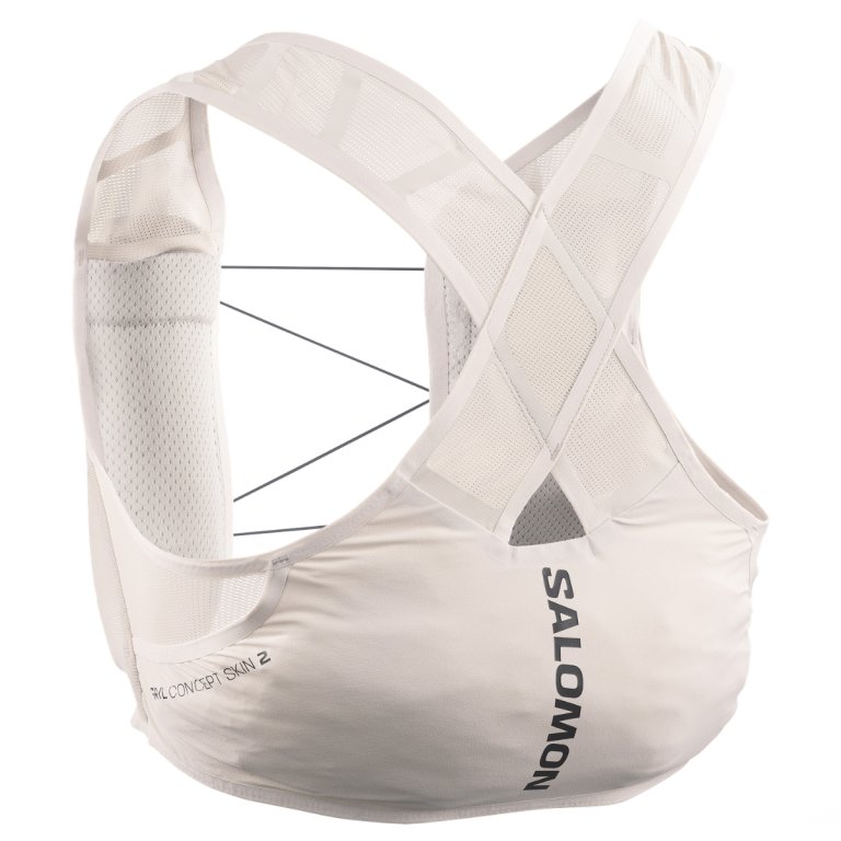 Batoh Run Salomon Gravel Concept Skin 2 Set – biela