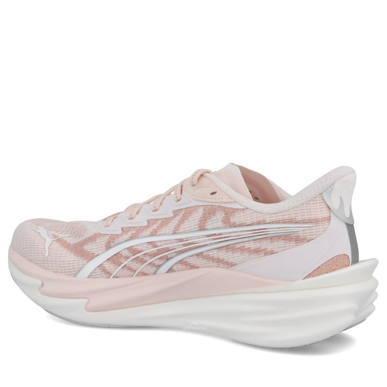 Obuv Puma Deviate Nitro 4 W - růžová/bílá