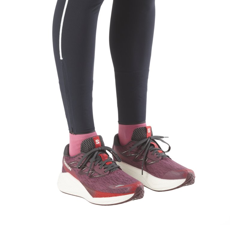 Topánky Salomon Aero Glide 4 W – fialové