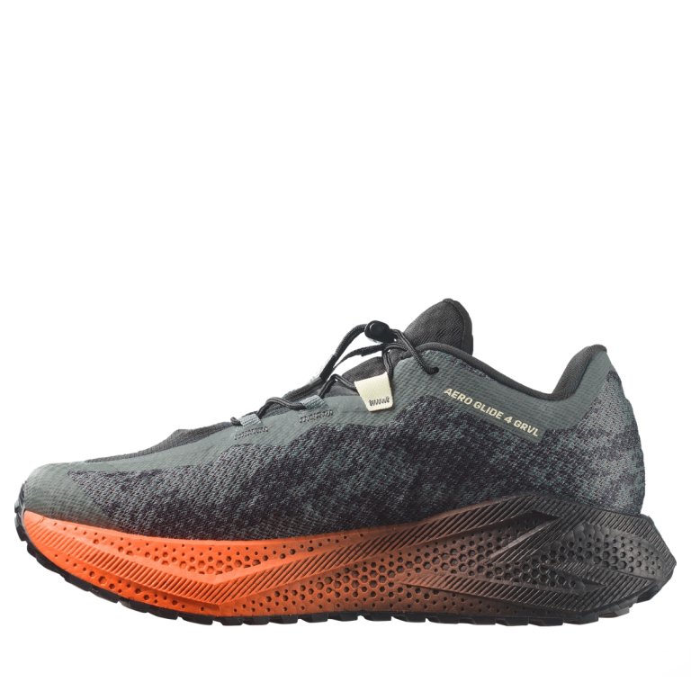 Topánky Salomon Aero Glide 4 Grvl M – čierna/oranžová