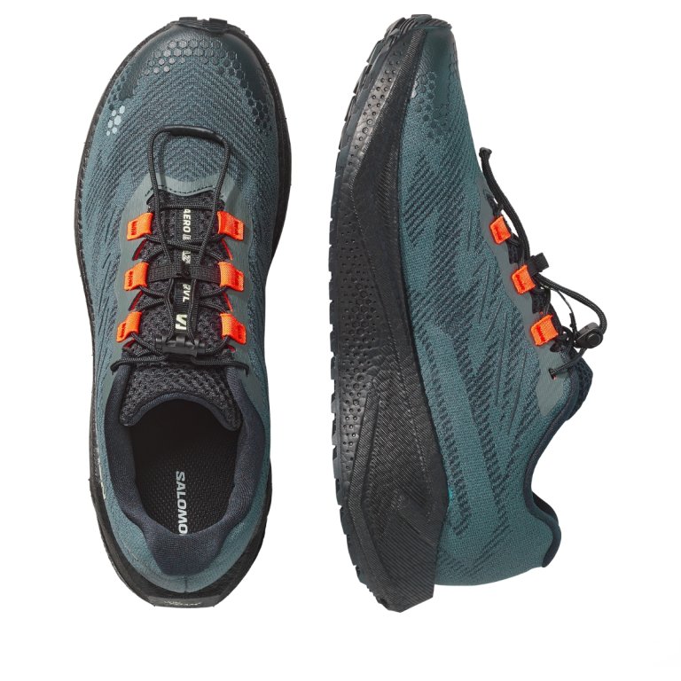 Topánky Salomon Aero Blaze 4 Grvl M – tmavomodrá/čierna