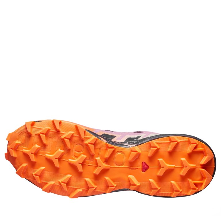 Obuv Salomon Speedcross 6 W – fialová/oranžová
