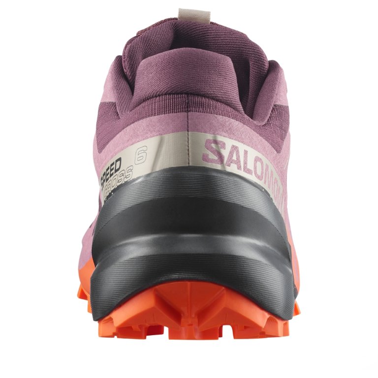 Obuv Salomon Speedcross 6 W – fialová/oranžová