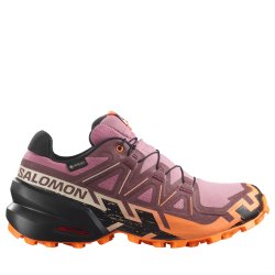 Topánky Salomon Speedcross 6 Gtx W – fialová/oranžová