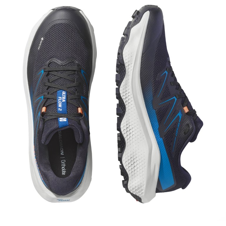 Obuv Salomon Ultra Flow 2 Gtx M – čierna/modrá