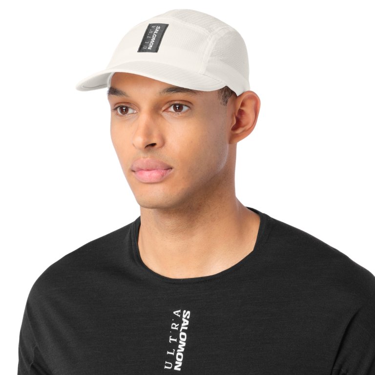 Kšiltovka Salomon S/LAB Ultra Summer Cap - bílá