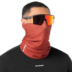Nákrčník Salomon Neck Gaiter - hnědá