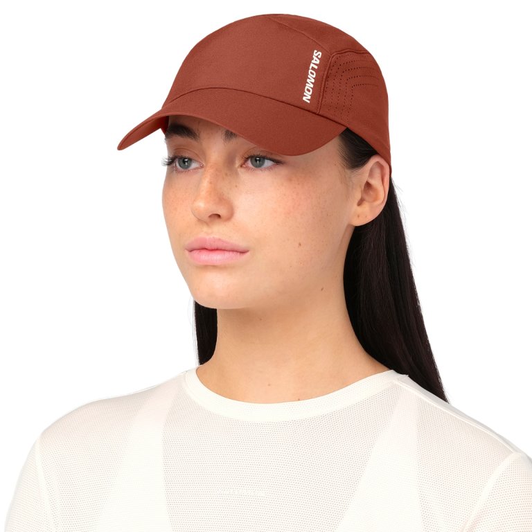 Kšiltovka Salomon SHKout Cap - hnědá