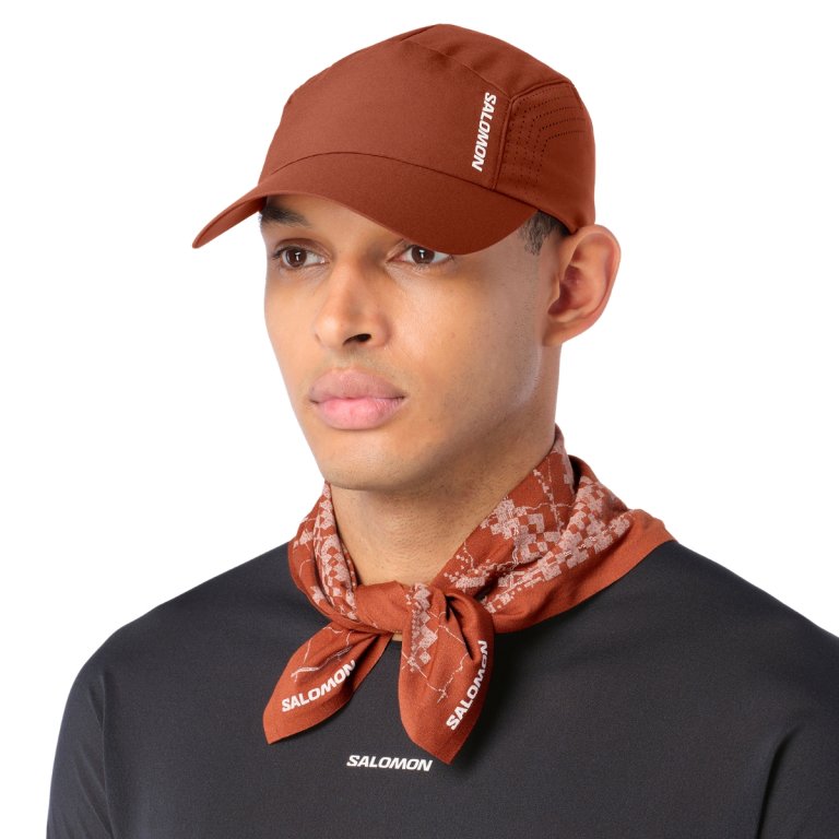 Kšiltovka Salomon SHKout Cap - hnědá