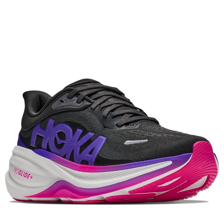Topánky Hoka Clifton Pro W – čierna/fialová/ružová