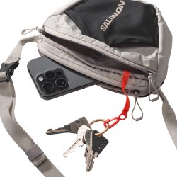 Bedrová taška Salomon Acs Waist Pack Small – sivá/čierna