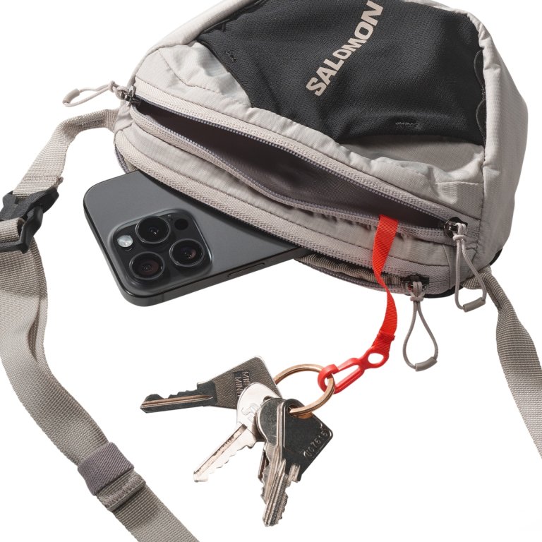 Bedrová taška Salomon Acs Waist Pack Small – sivá/čierna