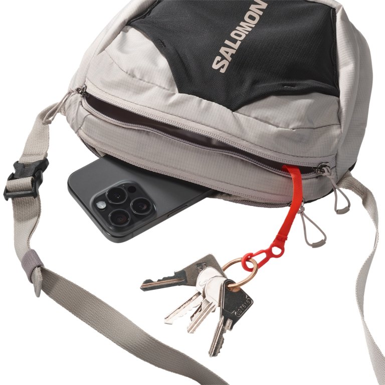 Bedrová taška Salomon Acs Waist Pack Large – sivá/čierna