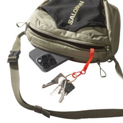 Pásová taška Salomon Acs Waist Pack Large – čierna/zelená