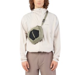 Pásová taška Salomon Acs Waist Pack Large – čierna/zelená