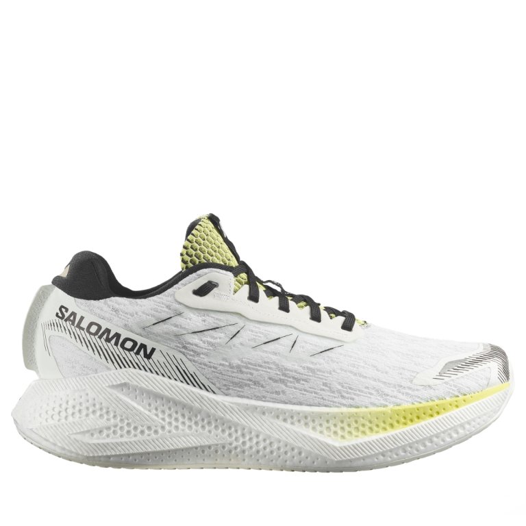 Obuv Salomon Aero Glide 4 M - bílá/žlutá/černá