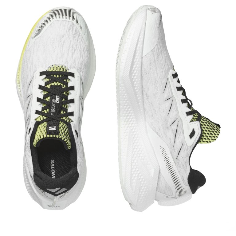 Obuv Salomon Aero Glide 4 M - bílá/žlutá/černá