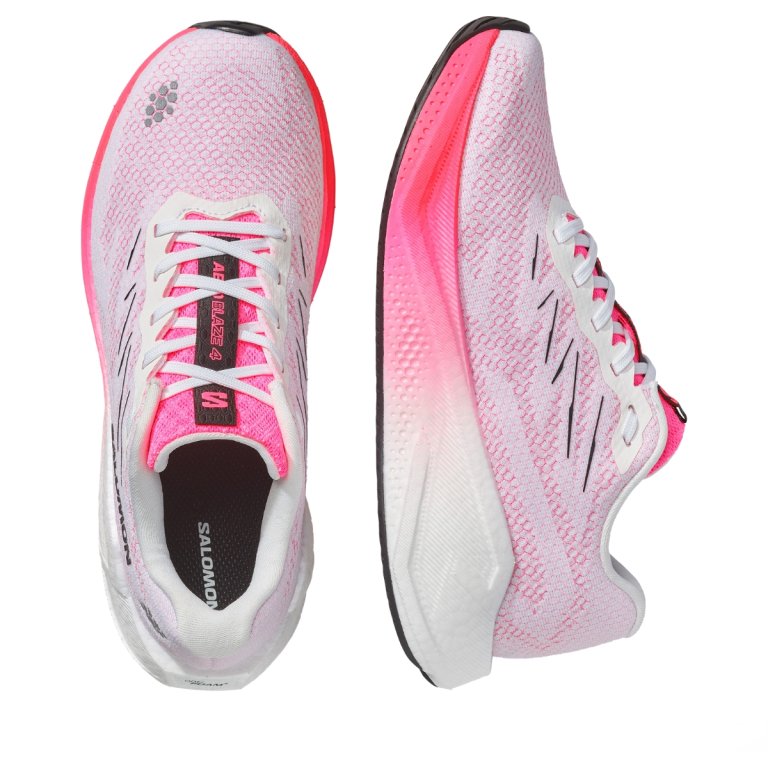 Obuv Salomon Aero Blaze 4 W - bílá/růžová