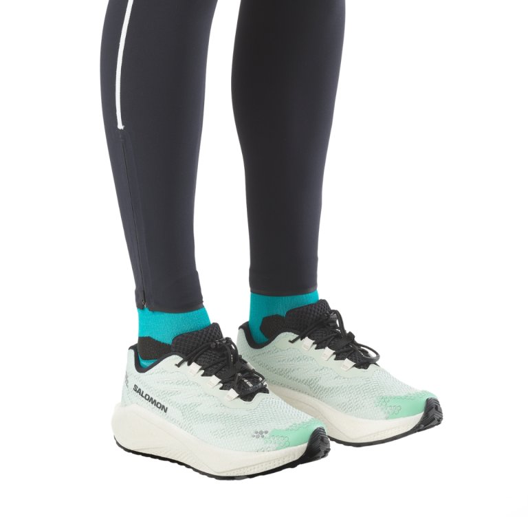 Obuv Salomon Aero Blaze 4 Grvl W - bílá/zelená